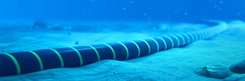 کابل فیبر نوری زیر دریایی 